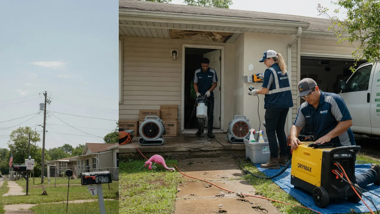Storm Damage Water Removal in Marysville, KS near me